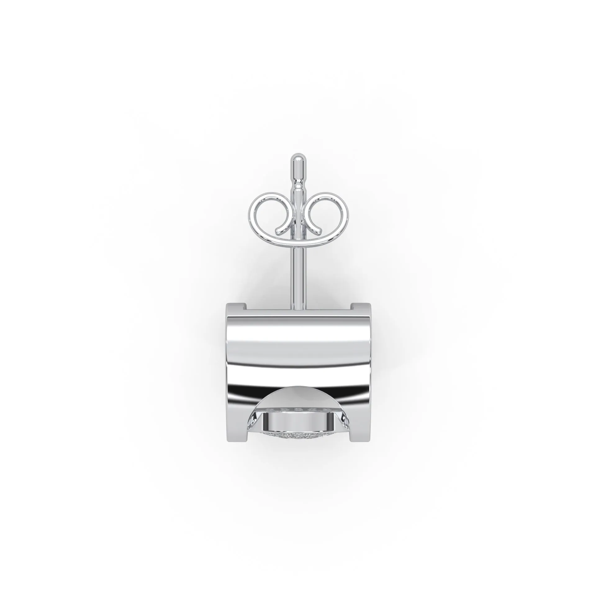 0.18 Cttw Natural Diamond Cluster Stud Earrings for Her | 925 Sterling Silver