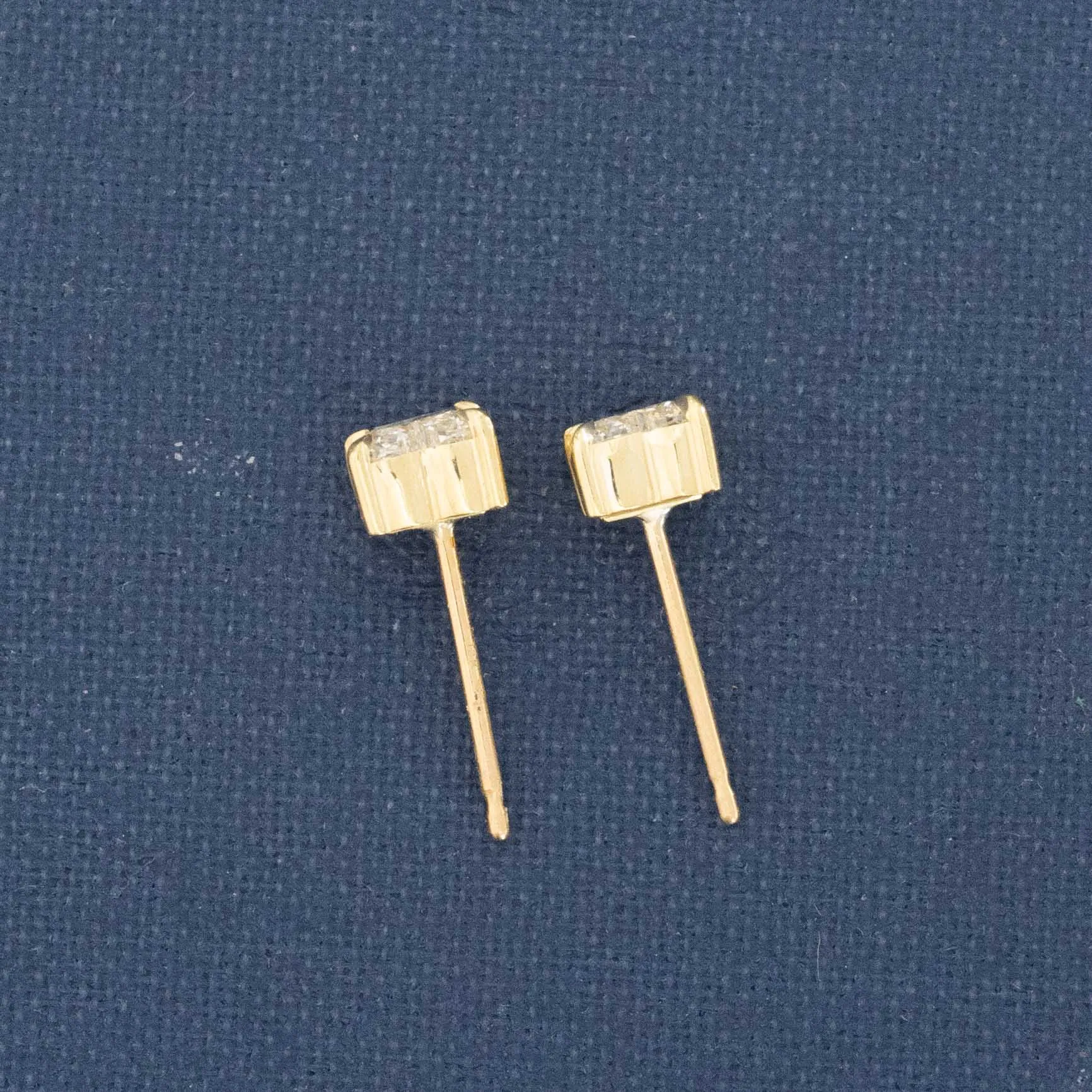 1.01ctw Lily Cut Diamond Stud Earrings