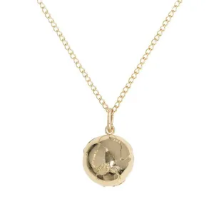 10K Gold Medium Atlas Pendant