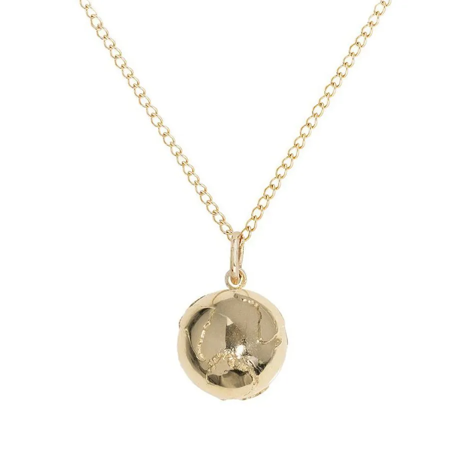 10K Gold Medium Atlas Pendant