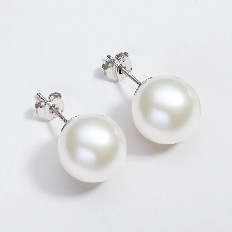 11mm Freshwater Pearl Stud Earrings