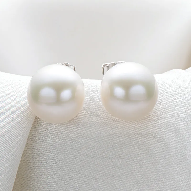 11mm Freshwater Pearl Stud Earrings