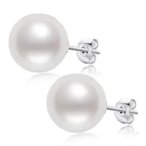 11mm Freshwater Pearl Stud Earrings