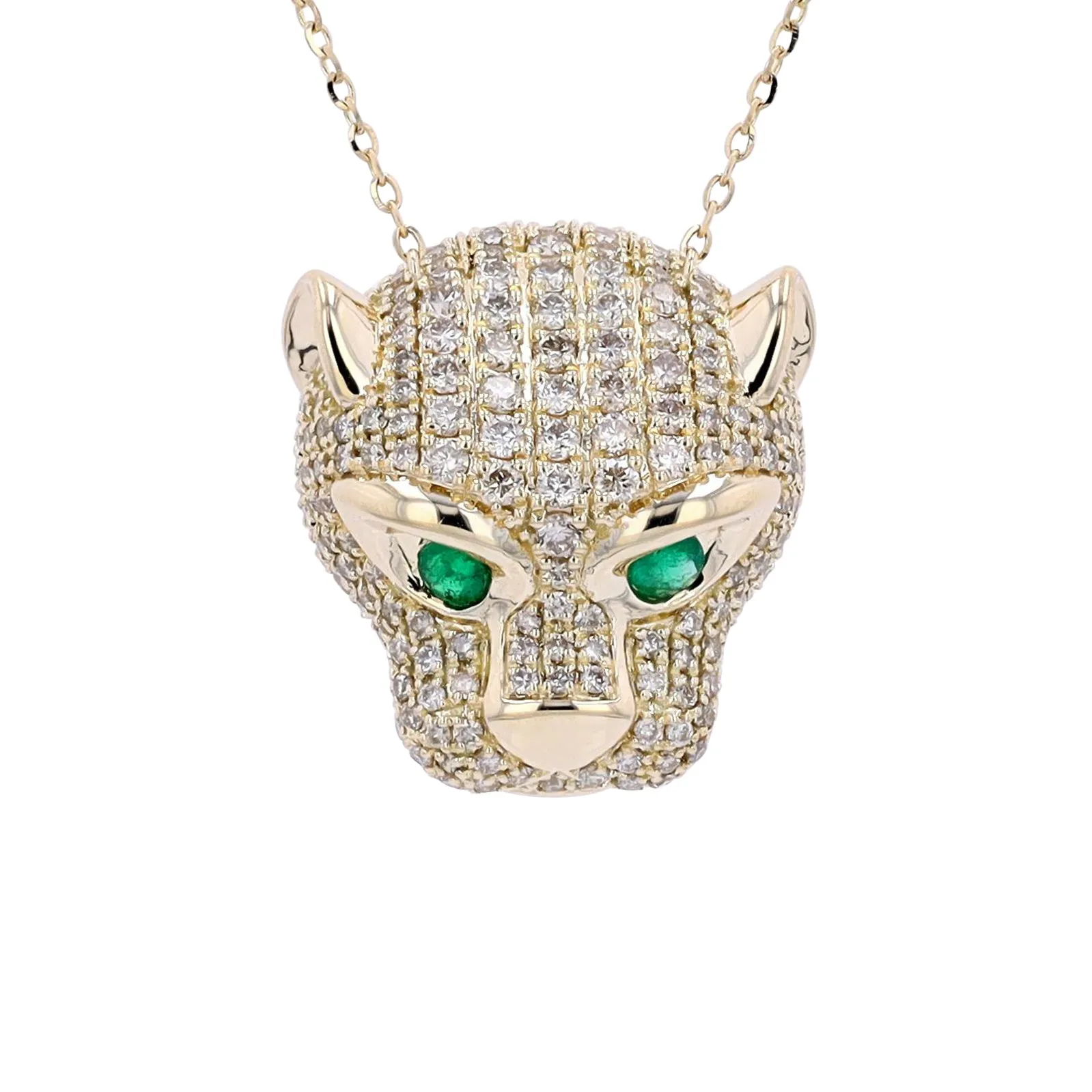 14K Diamond Panther Pendant<p><strong>More Colors Available</p></strong>