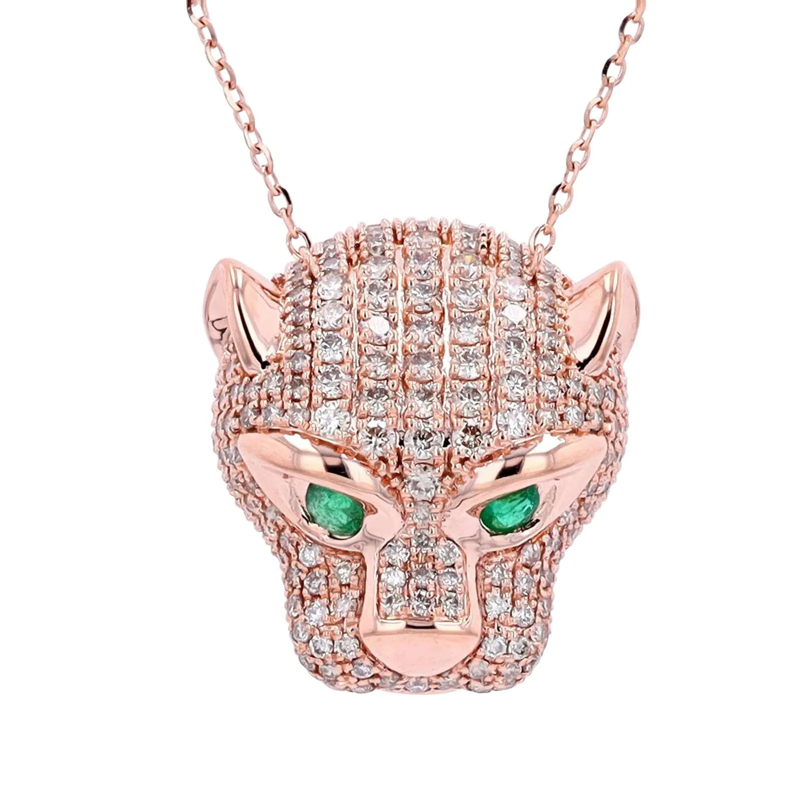 14K Diamond Panther Pendant<p><strong>More Colors Available</p></strong>