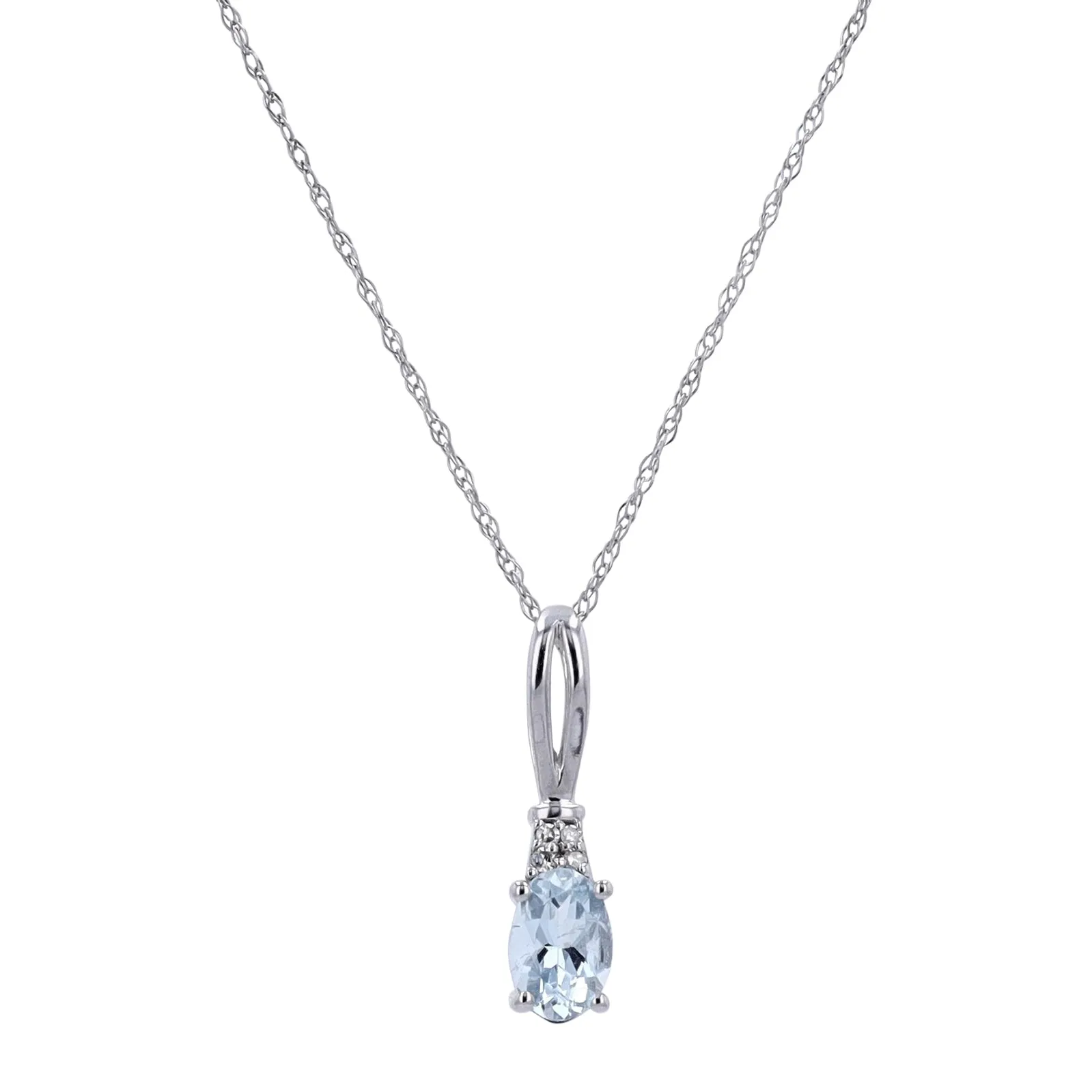 14K Gemstone Oval Pendants<p><strong>More Colors Available</p></strong>
