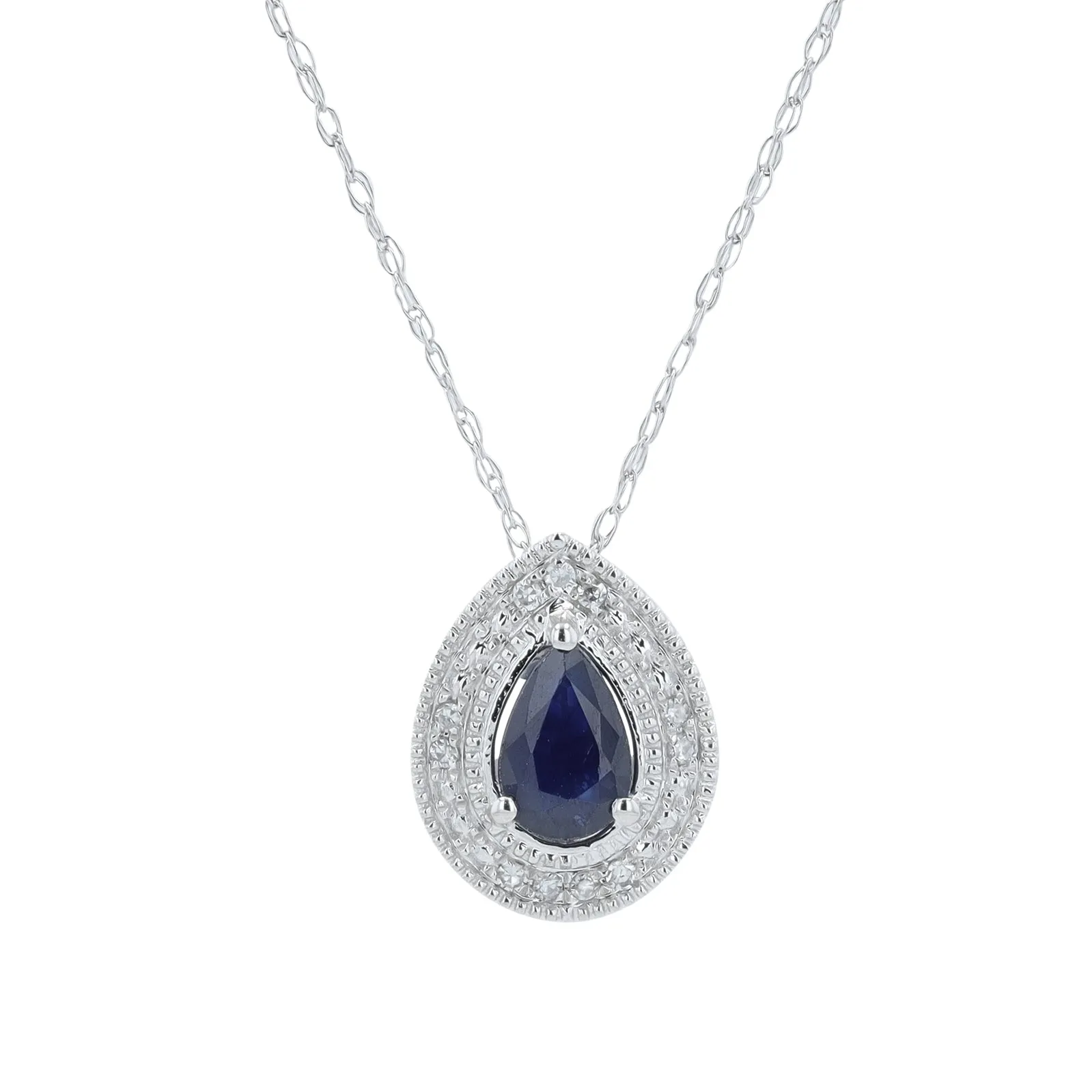 14K Gemstone Pendant<p><strong>More Colors Available</p></strong>