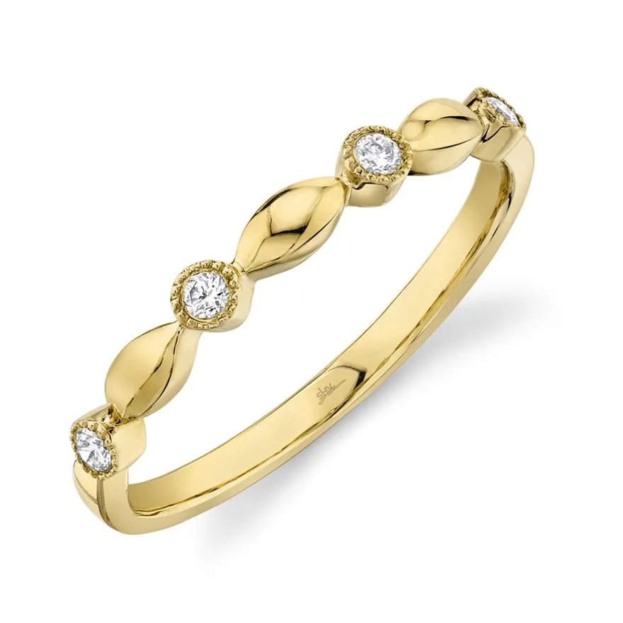 14K White Gold Diamond Lady's Ring
