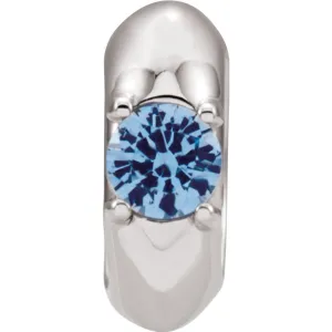 14k Yellow Gold May Birth of a Child™ Miniature Birthstone Ring Pendant