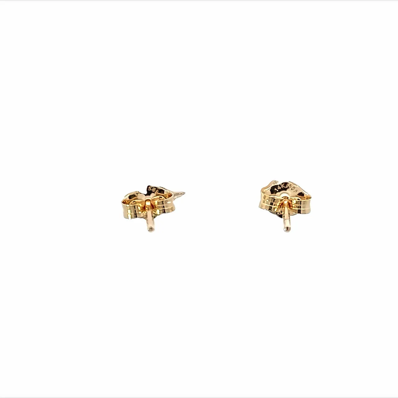 14K Yellow Gold Mixed Shape Diamond Fashion Stud Earrings (.25ctw)