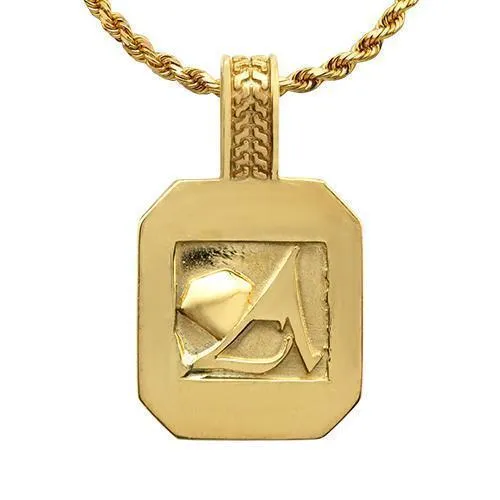 14k Yellow Gold Royal Collection Diamond Pendant 2.25 Ctw