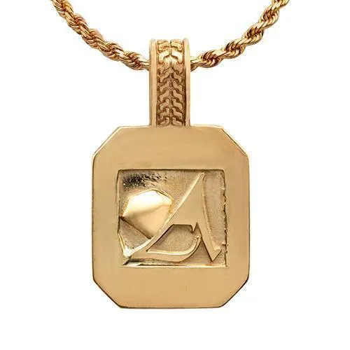 14k Yellow Gold Royal Collection Diamond Pendant 2.25 Ctw