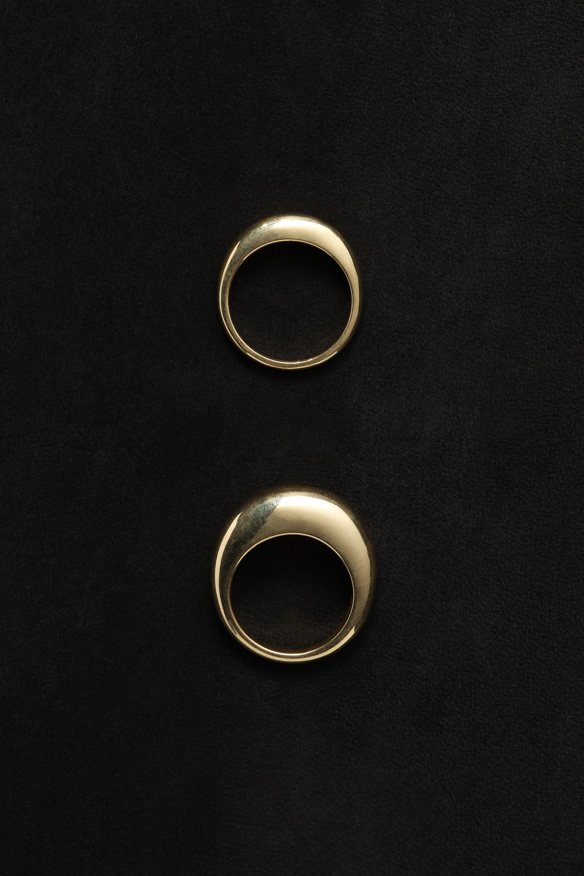 18K GOLD STACKING RINGS