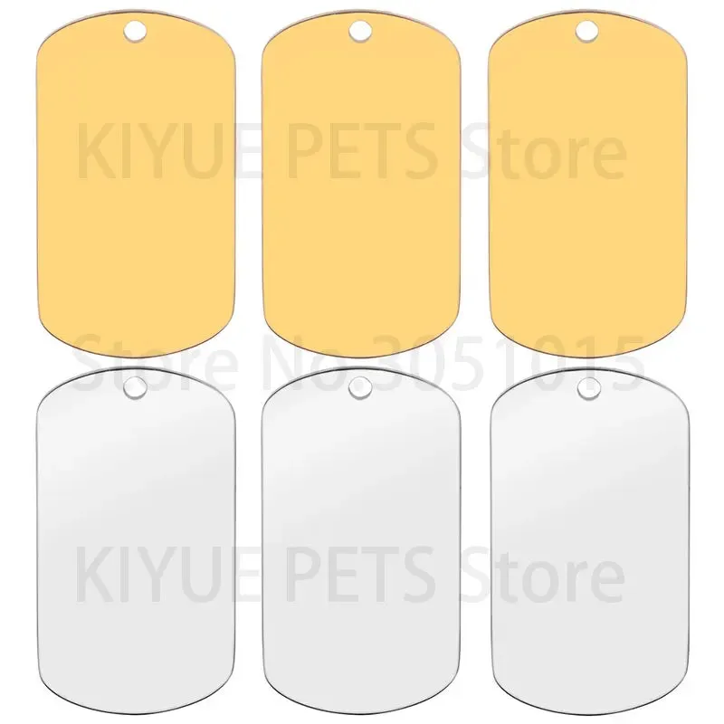 20PCS Custom Pet ID Tags Stainless Steel