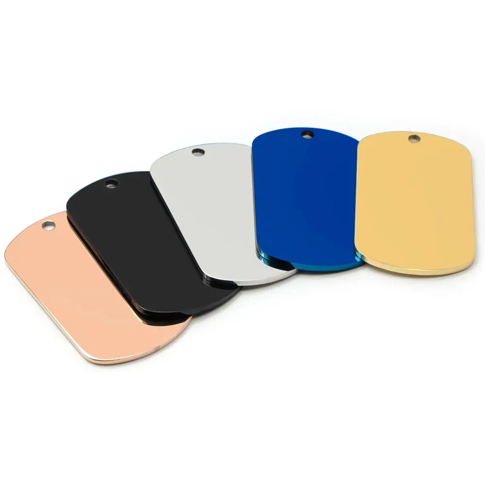 20PCS Custom Pet ID Tags Stainless Steel