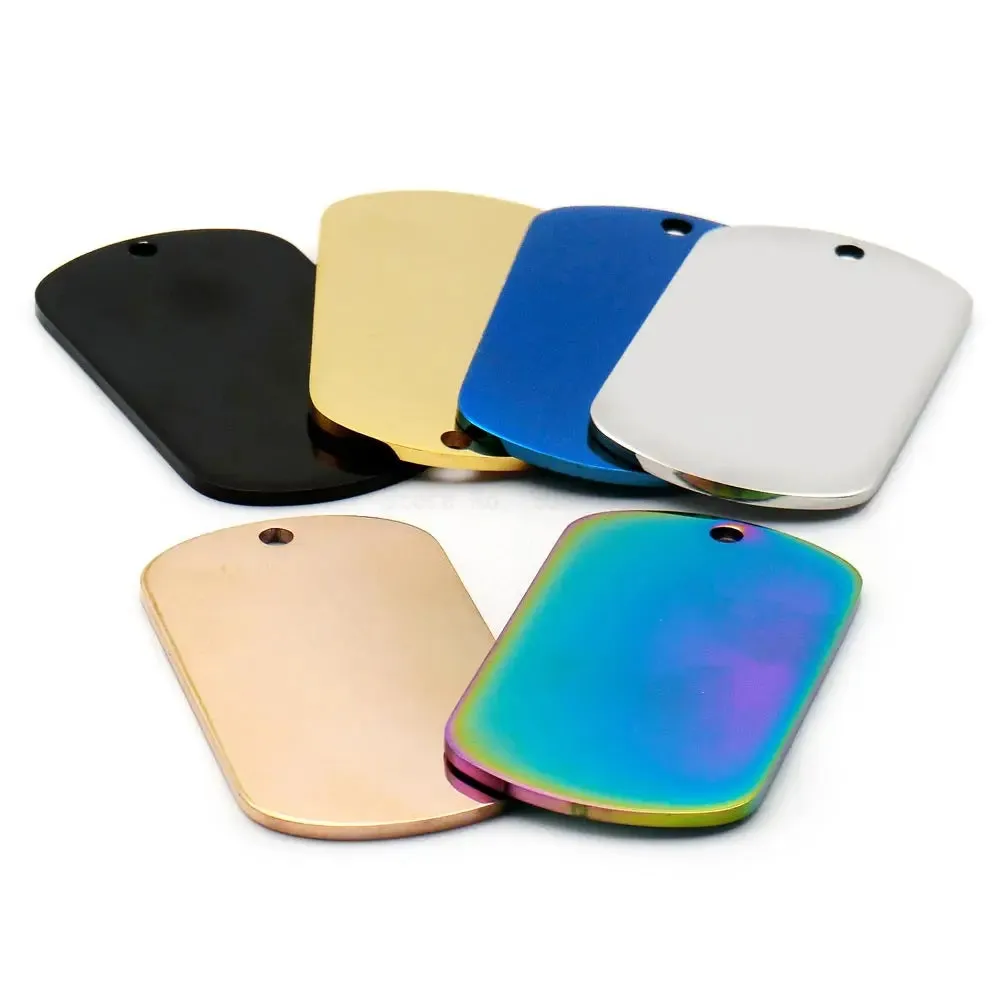 20PCS Custom Pet ID Tags Stainless Steel