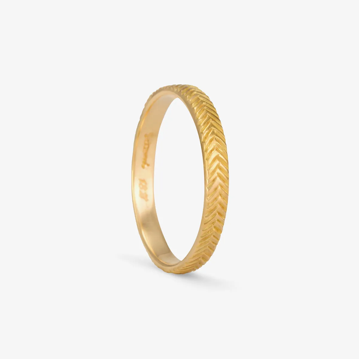2.45mm Herringbone Band | R7303