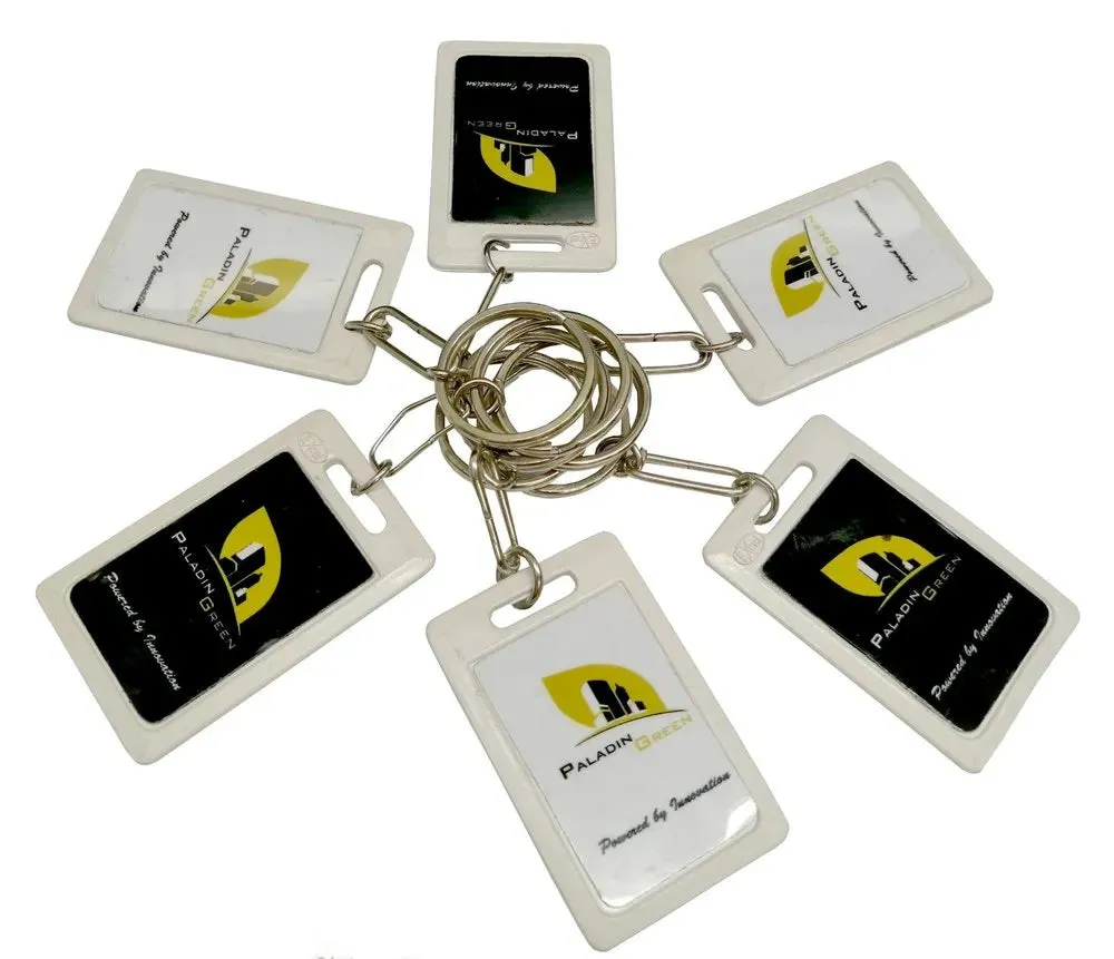 27x40.5 mm Keychain 2 Side Sticker