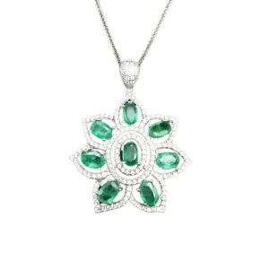 4ct Emerald Pendant