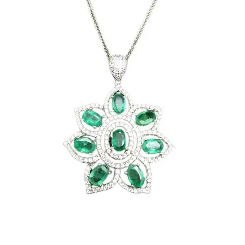 4ct Emerald Pendant
