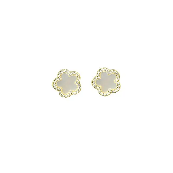5 LEAF CLOVER EARRINGS