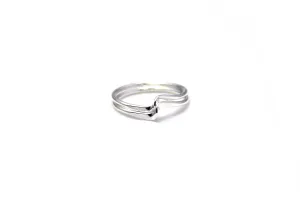 A Pair of Mini Swell Stacking Rings | Sterling Silver