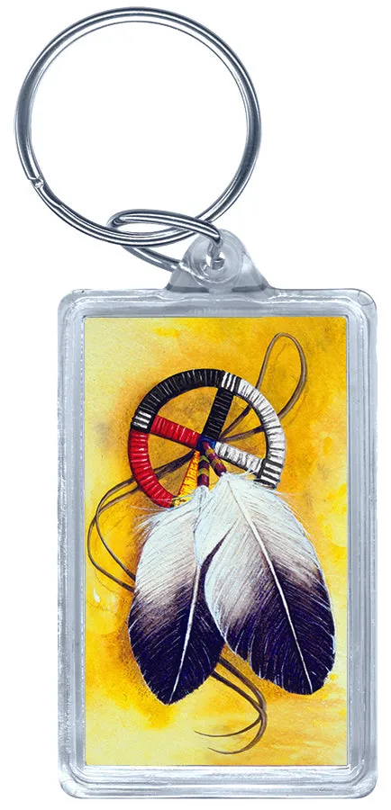 Acrylic Keychain (Yellow)