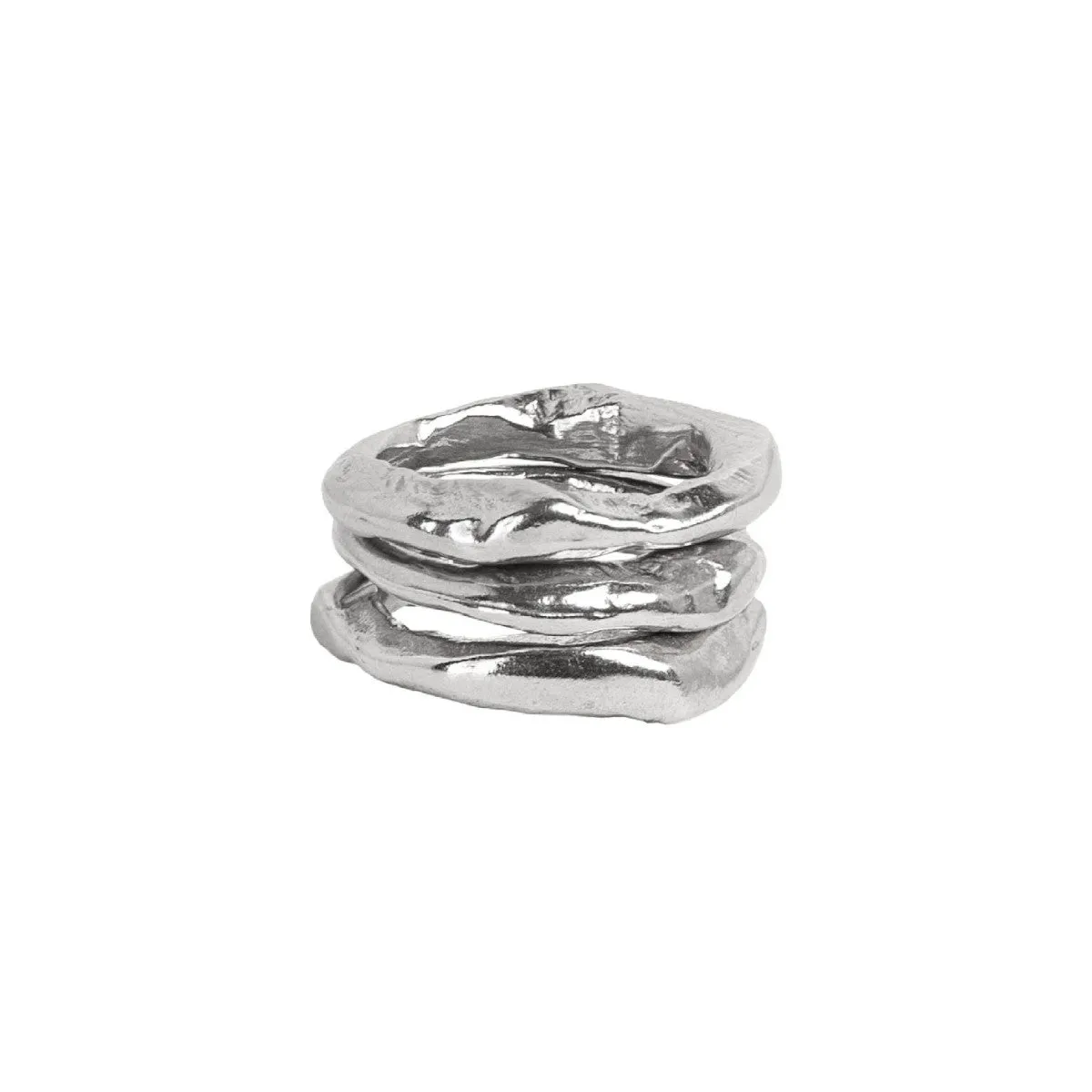 Alchemist Stacking Rings Silver