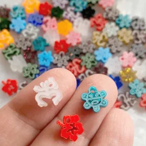 Amapola, Sol y Coqui Taíno / 50 Pieces, 10mm