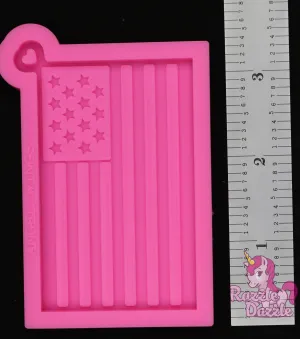 American Flag Key Chain mold