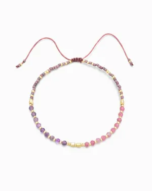 Amethyst Healing Gemstone Stacking Bracelet