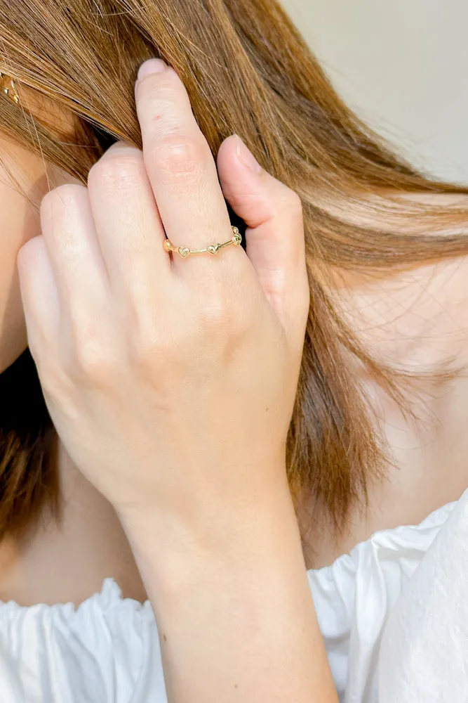 Amour Heart Ring (925 Silver)