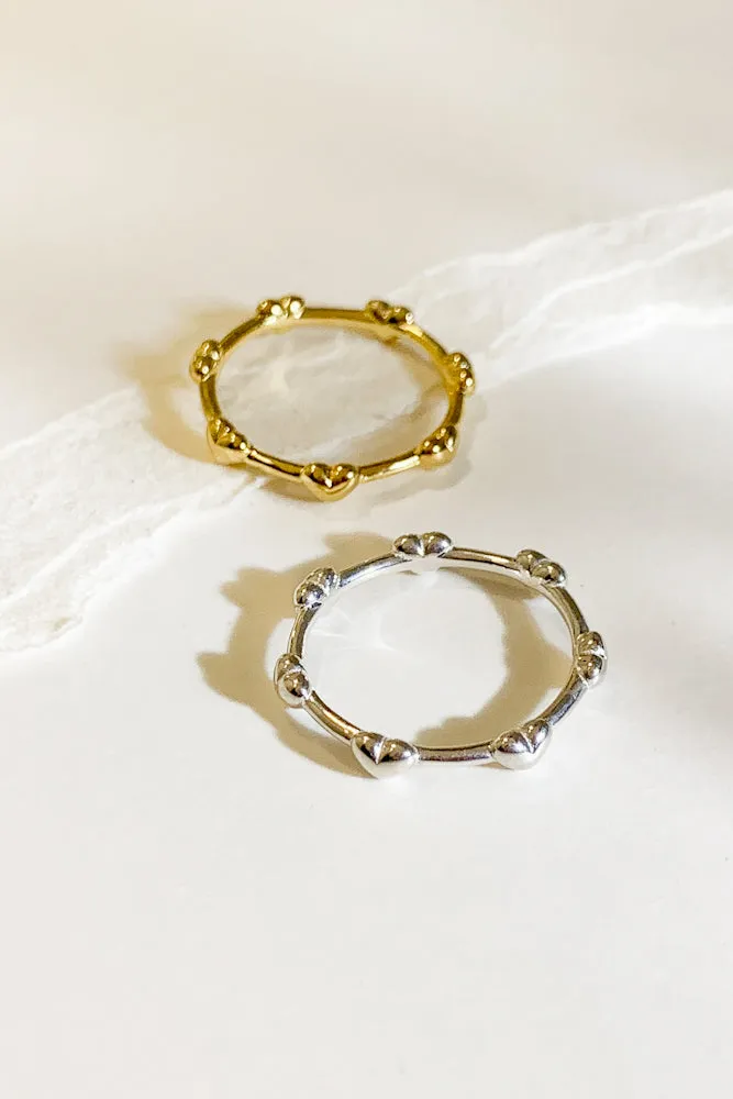 Amour Heart Ring (925 Silver)