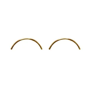 Arch Stud Gold Filled Earrings
