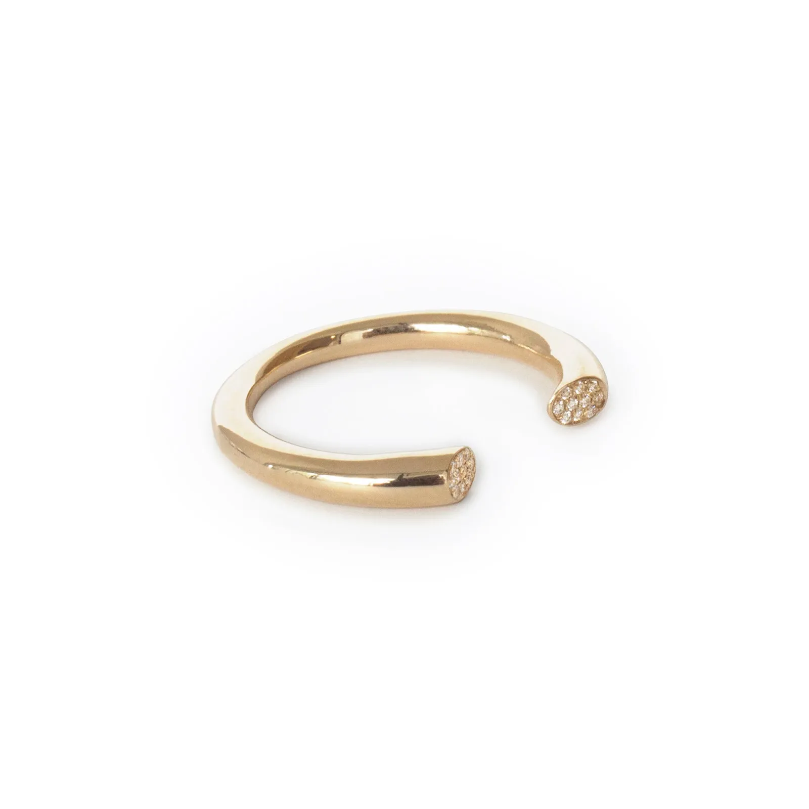arpent stacking rings with diamonds