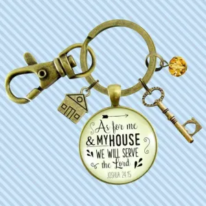 As For Me & My House Keychain