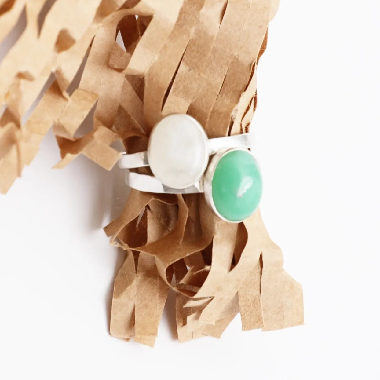 Ascendant Gemstone Stacking Ring