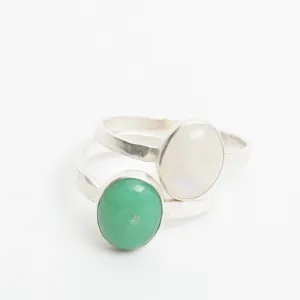 Ascendant Gemstone Stacking Ring