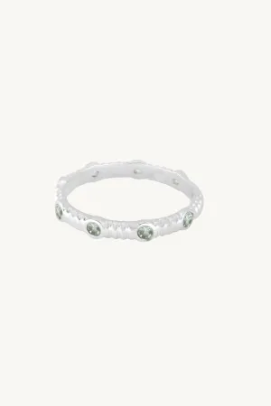 Asymmetric Apatite Silver Stacker