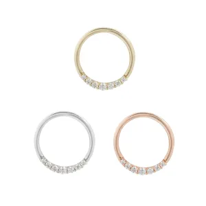 Audrey CZ Seamless Ring