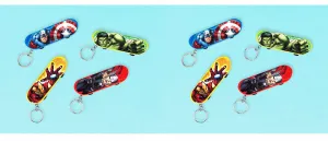 AVENGERS SKATEBOARD KEYCHAIN FAVOURS