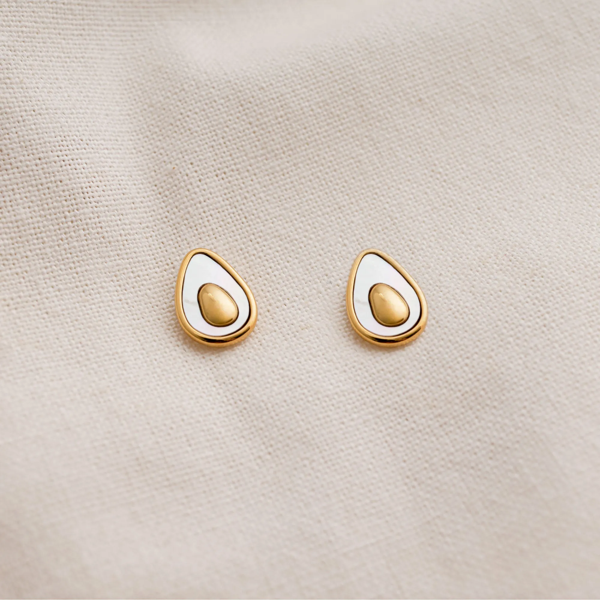 Avocado Stud Earrings