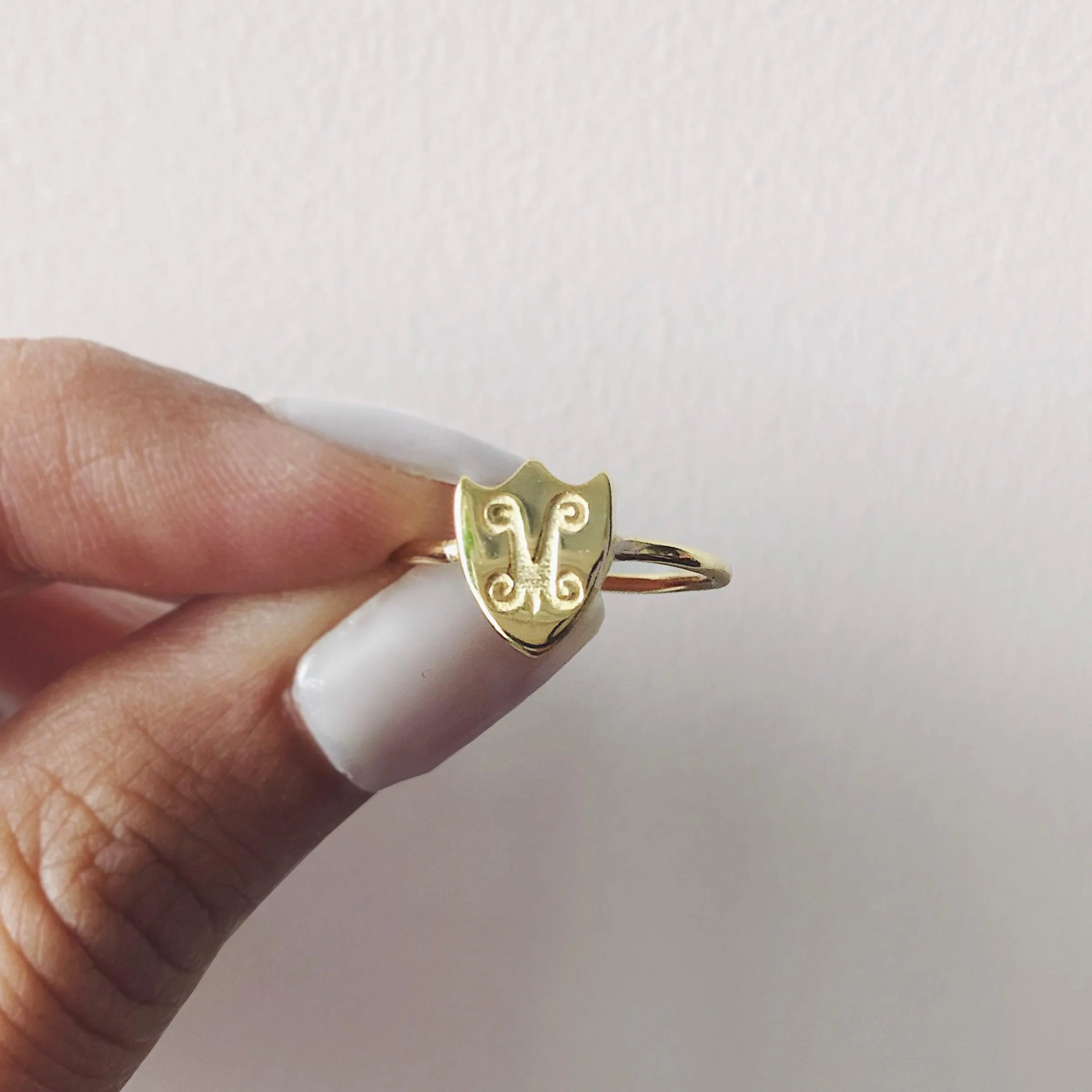 Baby Ring | Dainty14K Gold Vermeil & 925 Sterling Silver