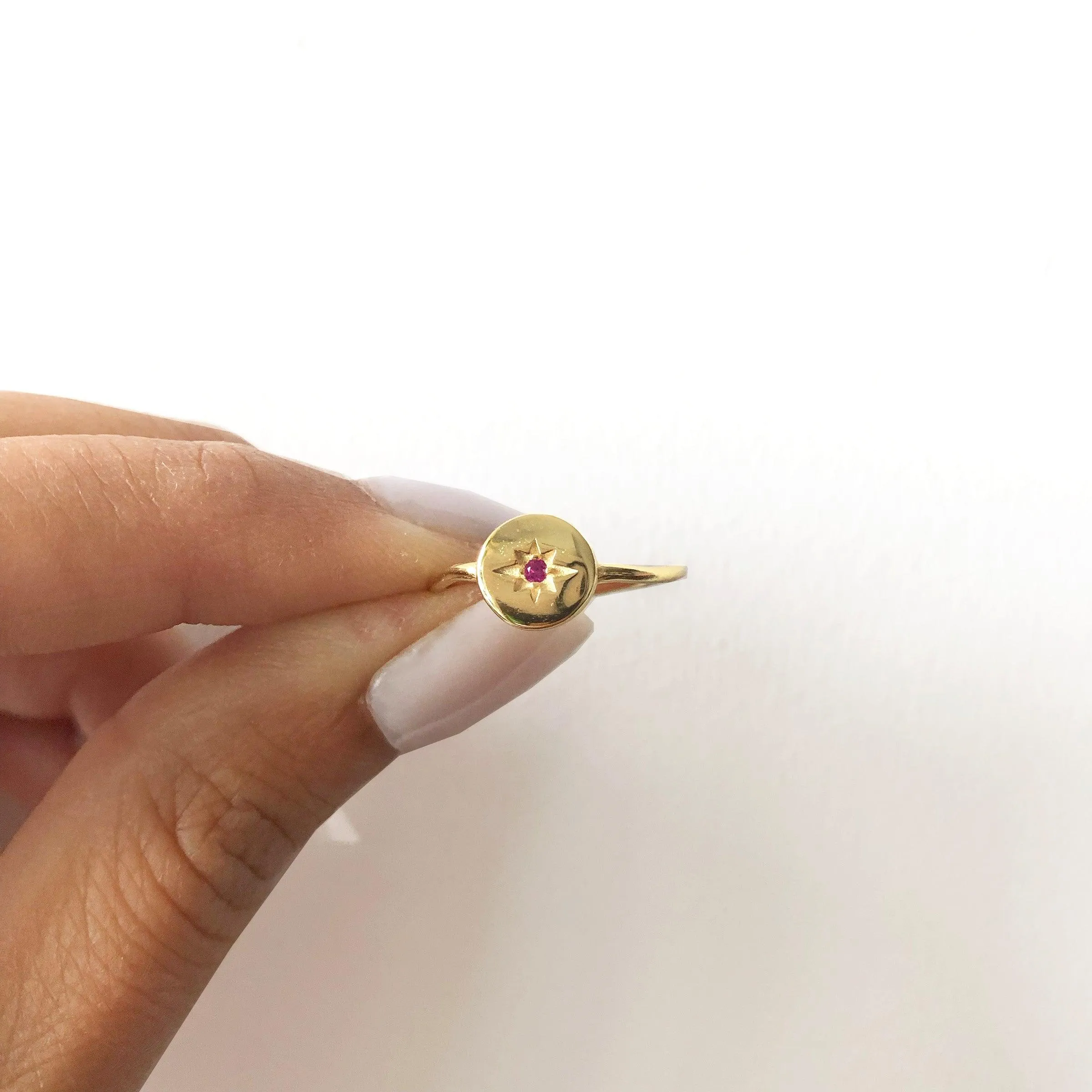 Baby Ring | Dainty14K Gold Vermeil & 925 Sterling Silver