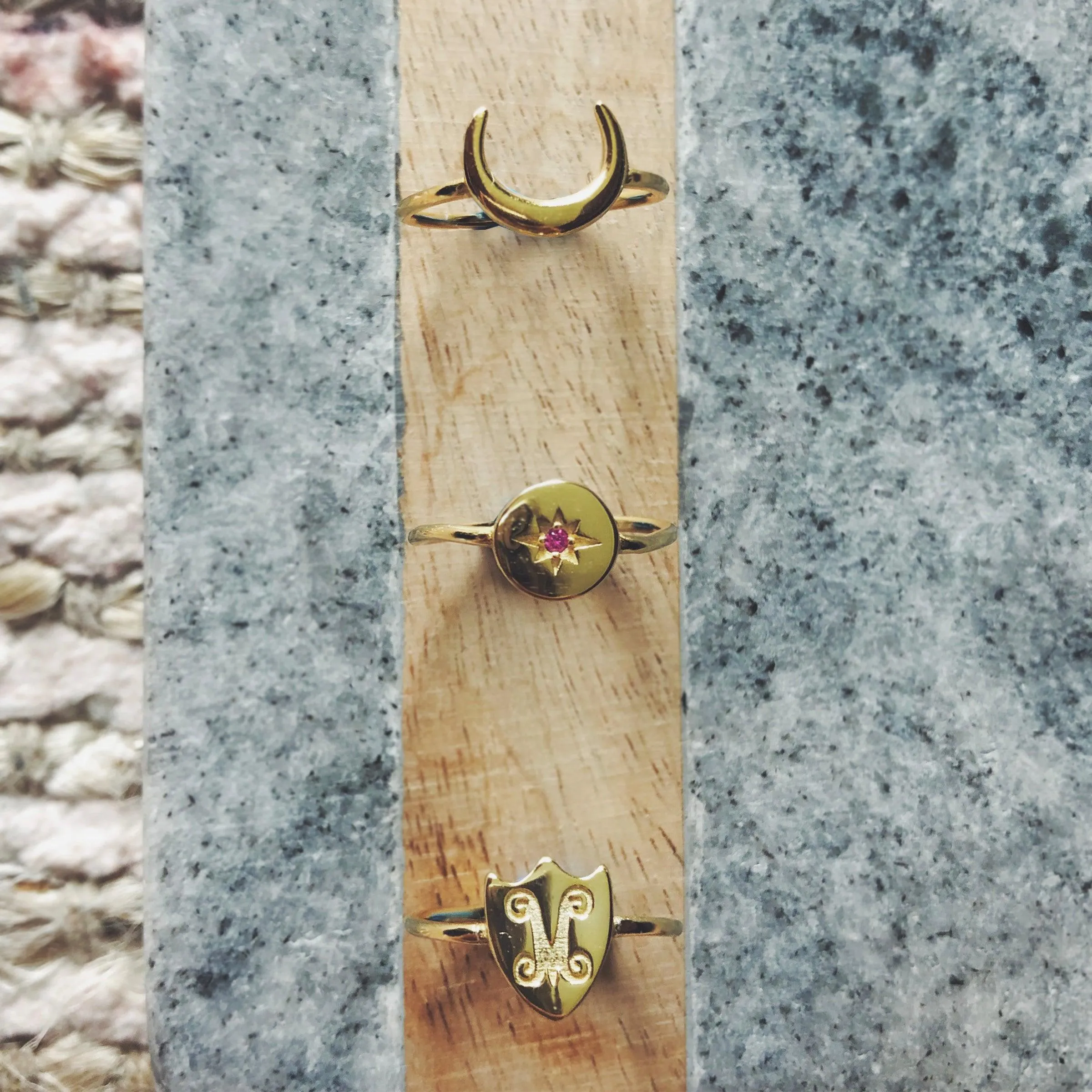 Baby Ring | Dainty14K Gold Vermeil & 925 Sterling Silver