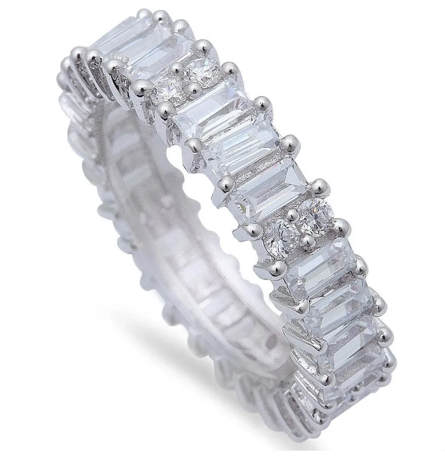 Baguette CZ Ring Style 2