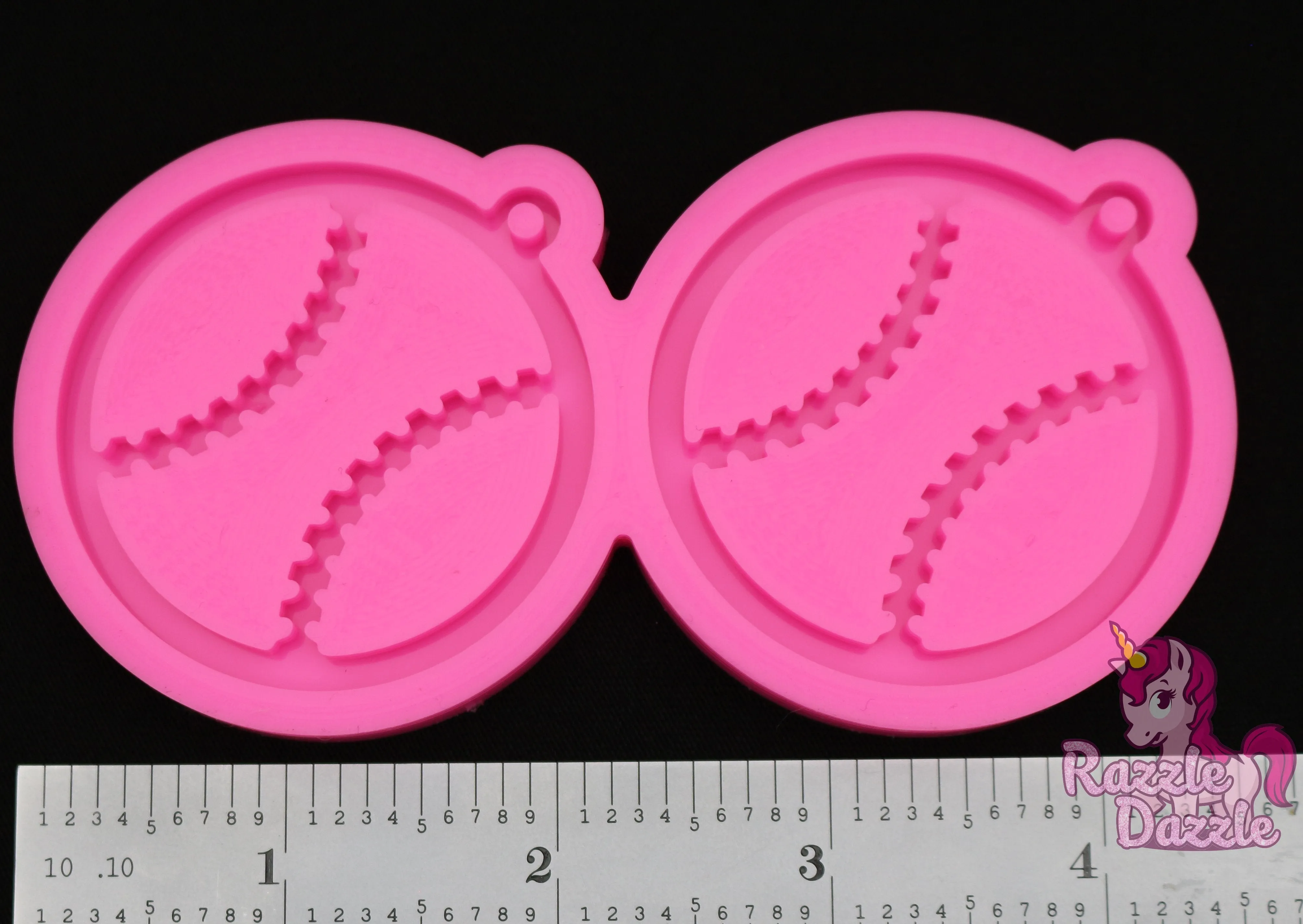 Baseball Earrings