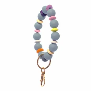 Beaded Key Ring, Multi Colors, Simply Noelle