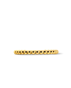 Beaded Ring | 10kt Yellow Gold