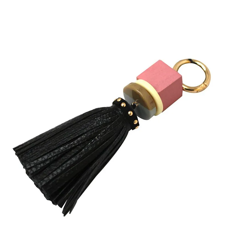 Beaded Tassel Keychain